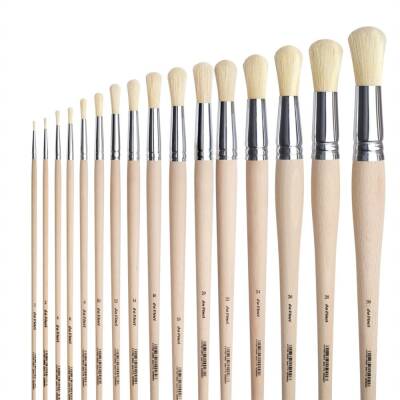 Da Vinci Bristle Round Acrylic and Oil Paint Brush Series 7779 No:2 - 3