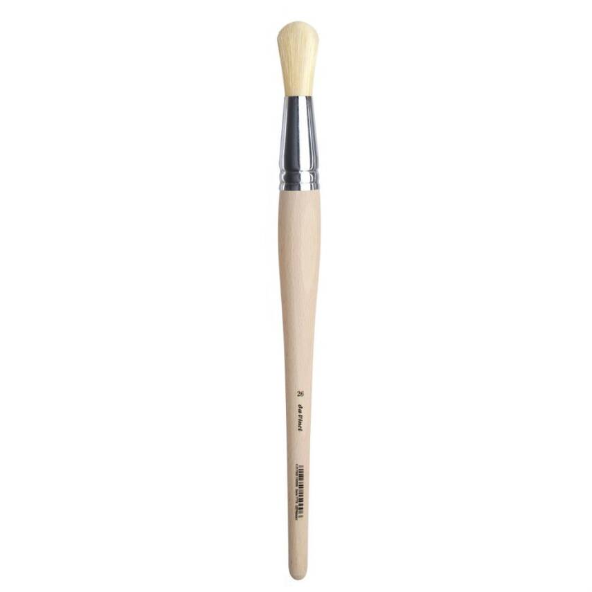 Da Vinci Bristle Round Acrylic and Oil Paint Brush Series 7779 No:26 - 1