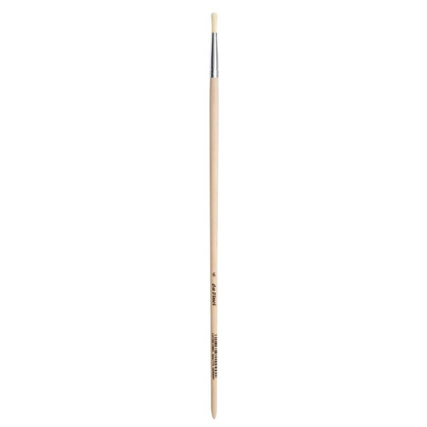 Da Vinci Bristle Round Roller Tip Acrylic and Oil Paint Brush Series 7779 No:6 - 1