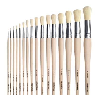 Da Vinci Bristle Round Roller Tip Acrylic and Oil Paint Brush Series 7779 No:8 - 3