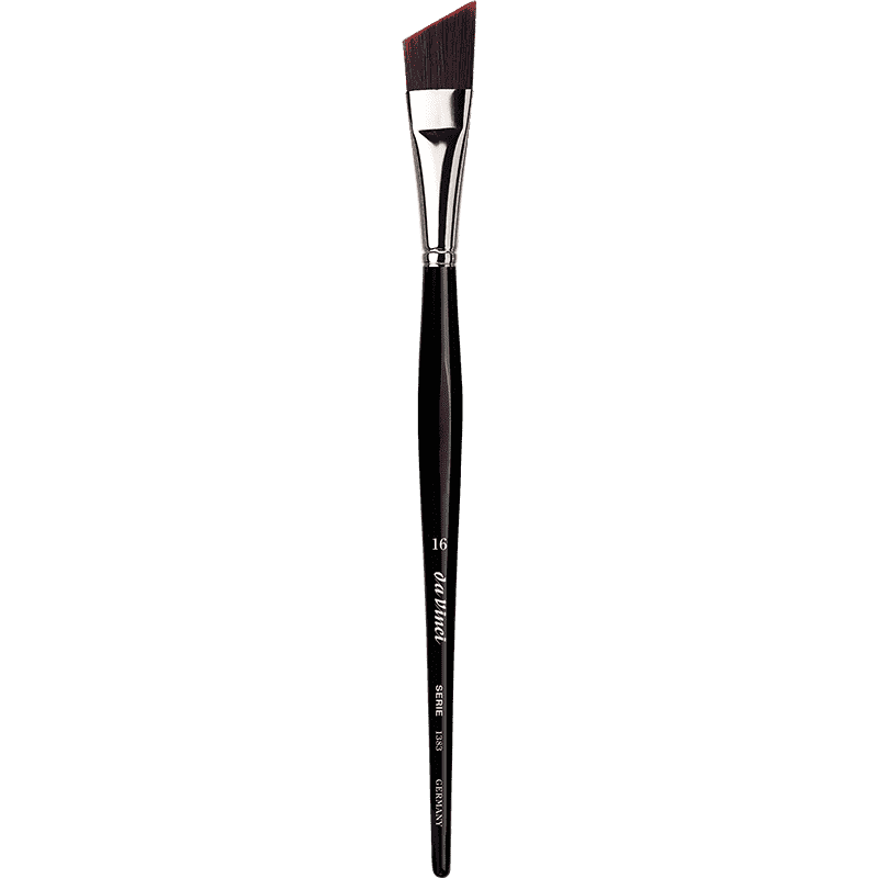 Da Vinci Brown Synthetic Side Cut Effect Brush Series 1383 No: 16 - 1