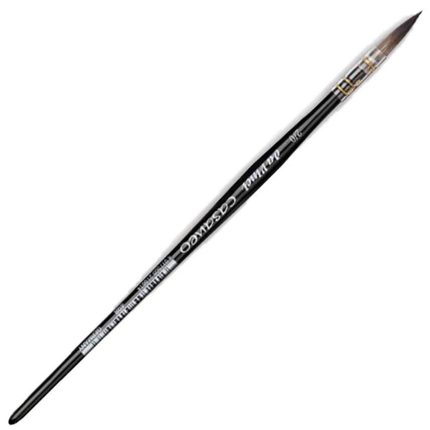 Da Vinci Casaneo Extra Soft Synthetic Round Watercolor Brush Series 498 No:-2 - 1