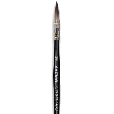 Da Vinci Casaneo Extra Soft Synthetic Round Watercolor Brush Series 498 No:-2 - 4