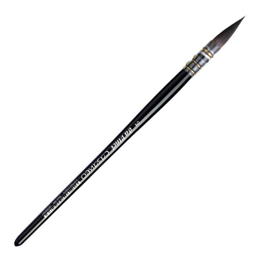 Da Vinci Casaneo Extra Soft Synthetic Round Watercolor Brush Series 498 No:2 - 1