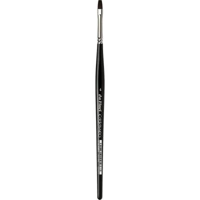 Da Vinci Casaneo Flat Watercolor Brush 5898 Serial No: 4 - 1