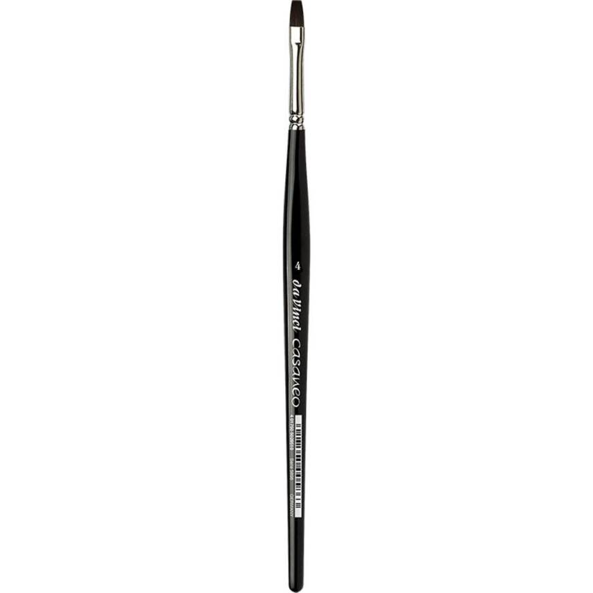 Da Vinci Casaneo Flat Watercolor Brush 5898 Serial No: 4 - 1