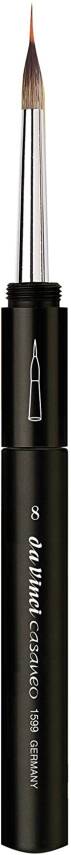 Da Vinci Casaneo Round Tip Extra Soft Travel Liner Brush Series 1599TP No: 8 - 1