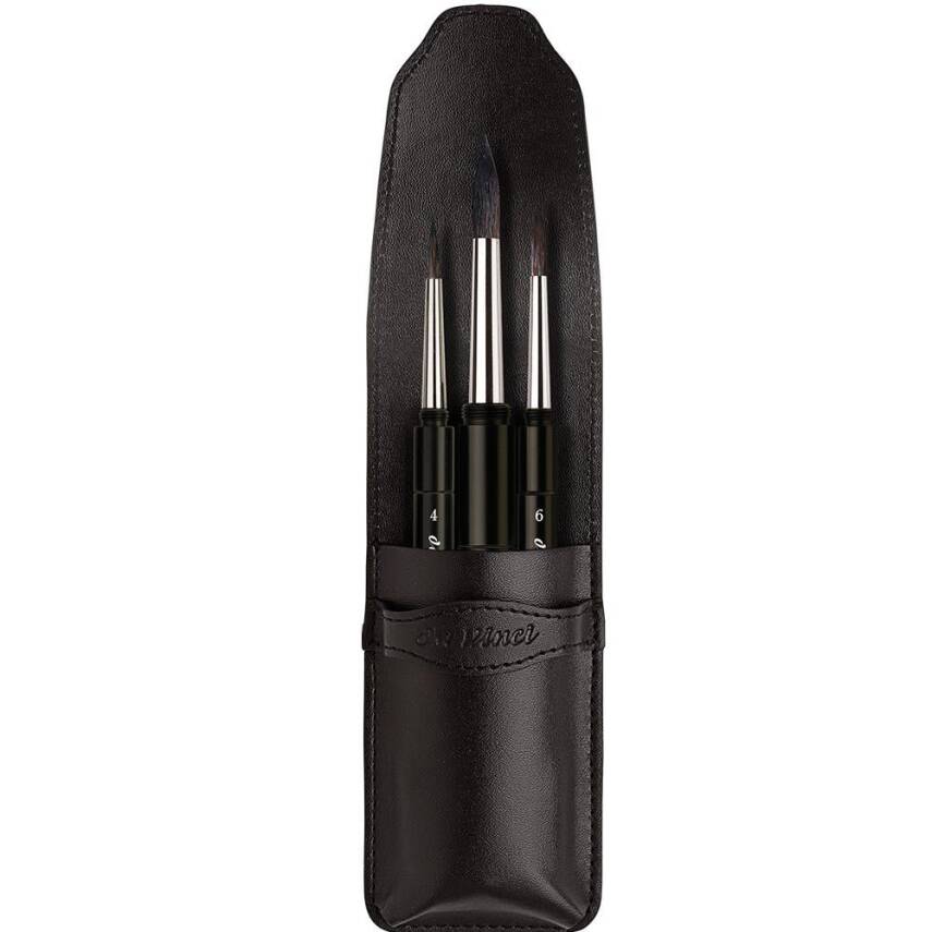 Da Vinci Casaneo Travel Brush Set Gift Boxed Series 5382-1593 - 1