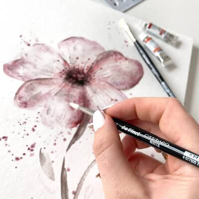 Da Vinci Casaneo  Watercolor Brush Set for Schmincke Supergranulation Colors Seri 5391 - 3