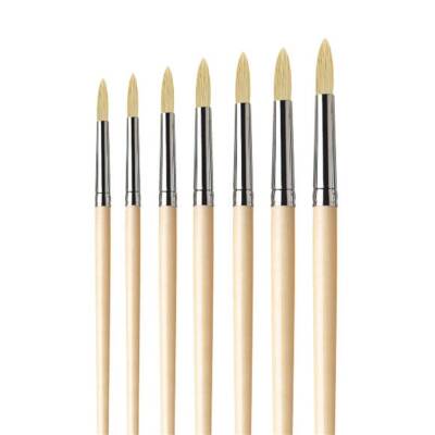 Da Vinci Chuneo Round Synthetic Acrylic and Oil Paint Brush Series 7729 No:10 - 3