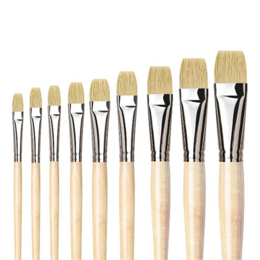 Da Vinci Chuneo Synthetic Acrylic and Oil Paint Brush Series 7129 No:20 - 3