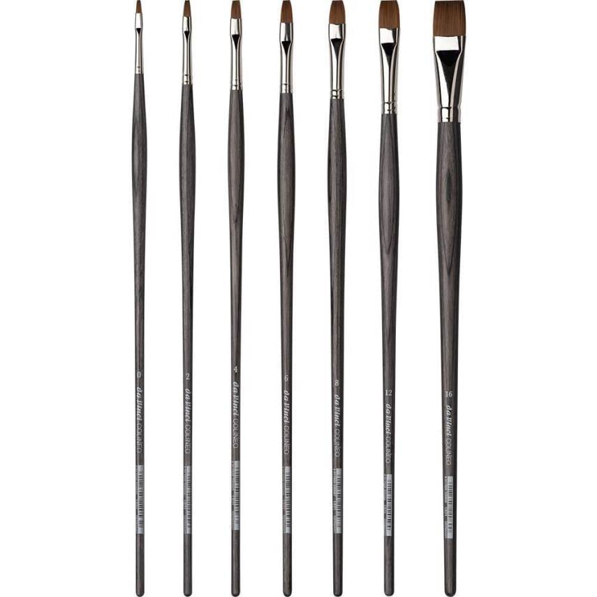 Da Vinci Colineo Acrylic and Oil Flat Cut Brush Series 1821 No:12 - 2