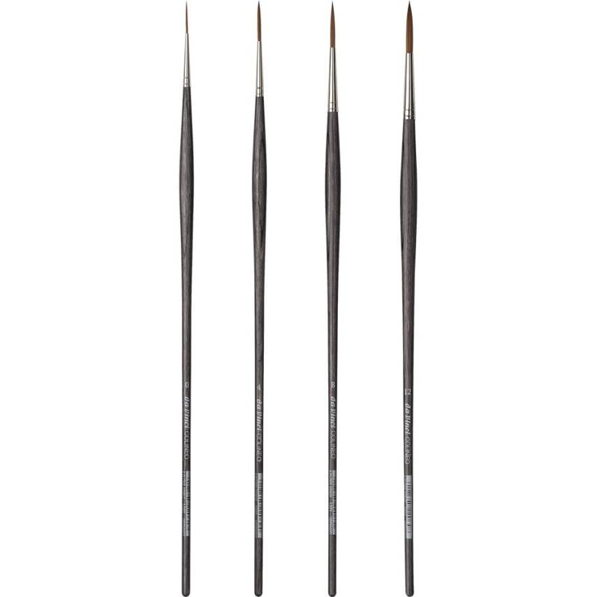Da Vinci Colineo Acrylic and Oil Paint Liner Brush Series 1221 No: 0 - 2