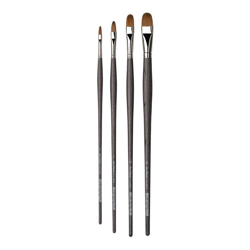 Da Vinci Colineo Filbert-Shape Acrylic and Oil Paint Brush Series 1825 - 1