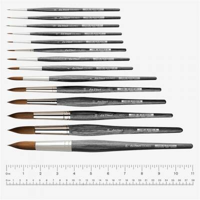 Da Vinci Colineo Watercolor Brush Round Tip Series 5522 No: 0 - 2
