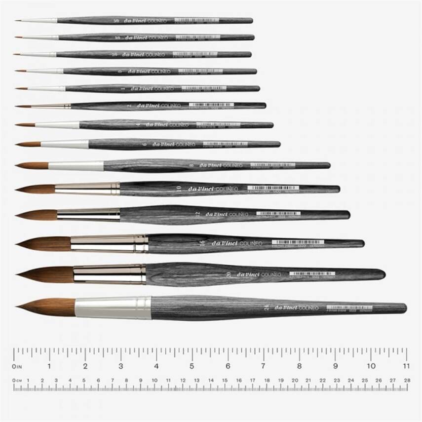 Da Vinci Colineo Watercolor Brush Round Tip Series 5522 No: 0 - 2