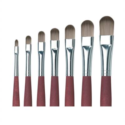 Da Vinci College Acrylic Synthetic Filbert-Shape Acrylic Paint and Oil Paint Brush Series 8750 No:10 - 4