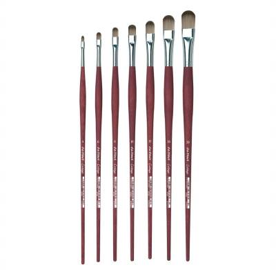 Da Vinci College Acrylic Synthetic Filbert-Shape Acrylic Paint and Oil Paint Brush Series 8750 No:8 - 5
