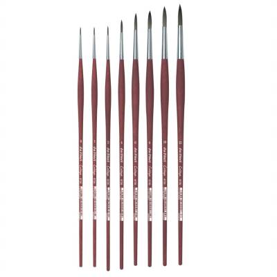 Da Vinci College Acrylic Synthetic Round Acrylic and Oil Paint Brush Series 8730 No:10 - 4