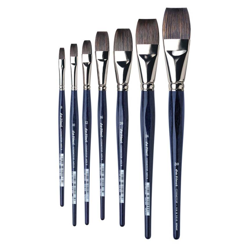 Da Vinci Cosmotop Mix B Flat Watercolor Brush Series 5830 - 1