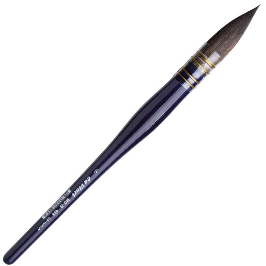 Da Vinci Cosmotop Mix B Round Watercolor Brush Series 438 No:6 - 1