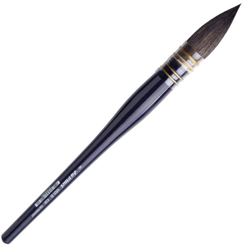 Da Vinci Cosmotop Mix B Round Watercolor Brush Series 438 No:8 - 1