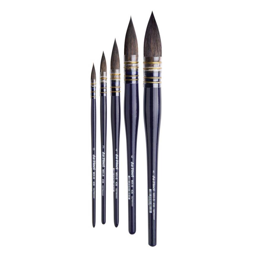 Da Vinci Cosmotop Mix B Round Watercolor Brush Series 438 - 1