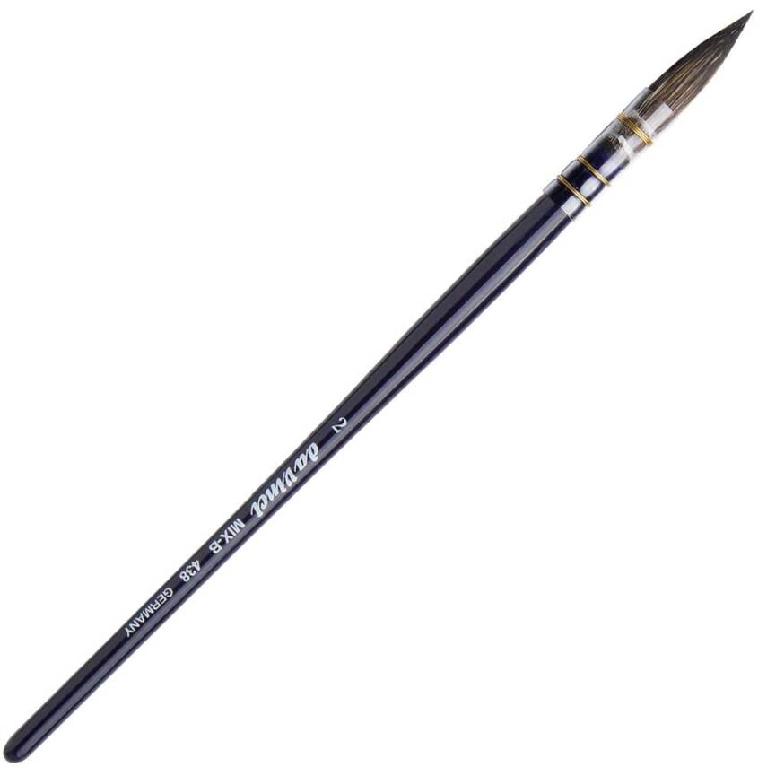 Da Vinci Cosmotop Mix B Yuvarlak Sulu Boya Fırçası Seri 438 No:2 - 1