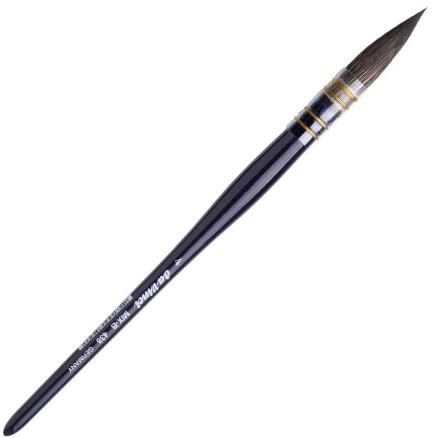 Da Vinci Cosmotop Mix B Yuvarlak Sulu Boya Fırçası Seri 438 No:4 - 1