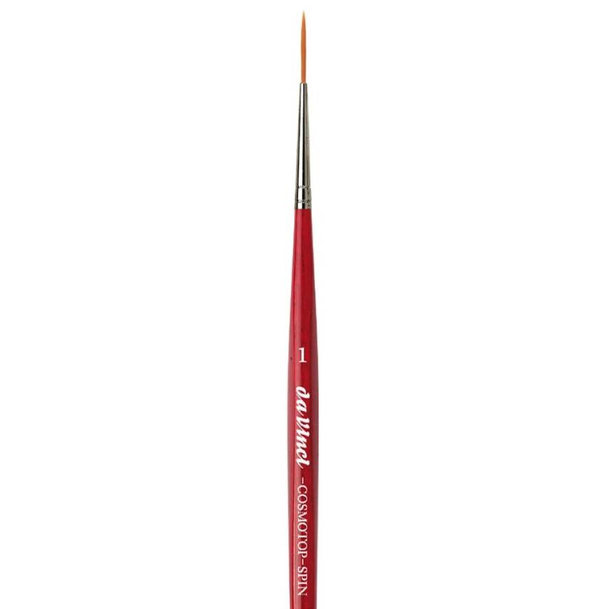 Da Vinci Cosmotop Spin Brown Synthetic Long Line Brush Series 1280 No:1 - 5