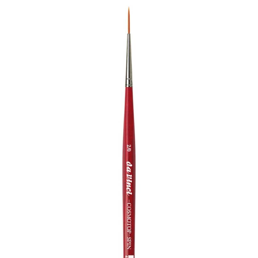 Da Vinci Cosmotop Spin Brown Synthetic Long Line Brush Series 1280 No:2/0 - 5