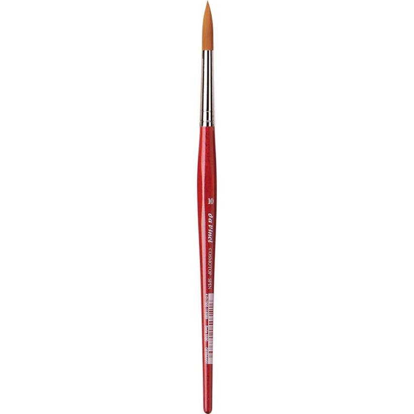 Da Vinci Cosmotop Spin Sentetik Yuvarlak Sulu Boya Fırçası Seri 5580 No:10 - 2