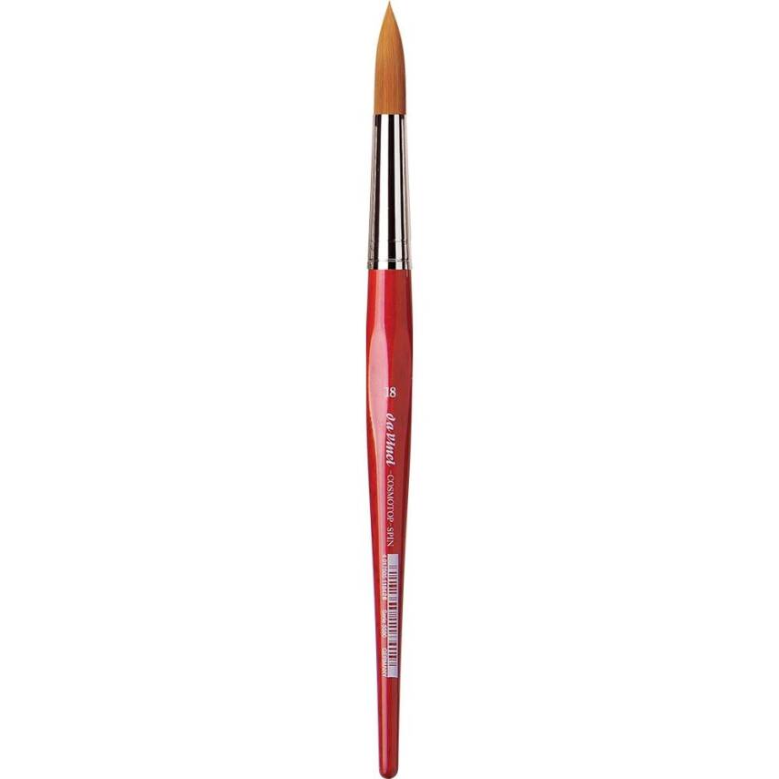 Da Vinci Cosmotop Spin Sentetik Yuvarlak Sulu Boya Fırçası Seri 5580 No:18 - 2