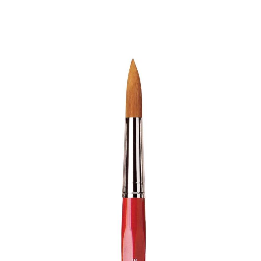 Da Vinci Cosmotop Spin Sentetik Yuvarlak Sulu Boya Fırçası Seri 5580 No:18 - 3