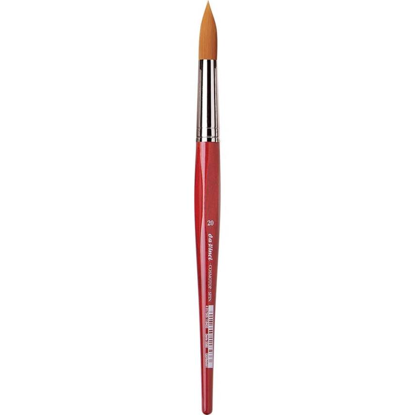 Da Vinci Cosmotop Spin Sentetik Yuvarlak Sulu Boya Fırçası Seri 5580 No:20 - 2