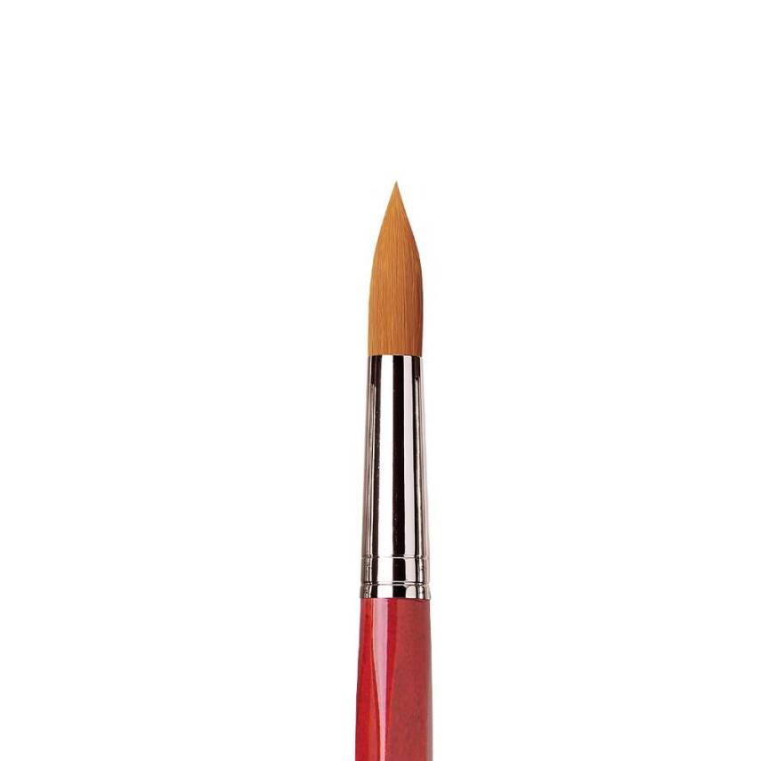 Da Vinci Cosmotop Spin Sentetik Yuvarlak Sulu Boya Fırçası Seri 5580 No:20 - 3