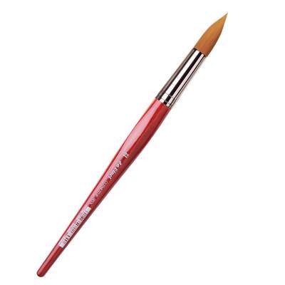 Da Vinci Cosmotop Spin Sentetik Yuvarlak Sulu Boya Fırçası Seri 5580 No:22 - 1