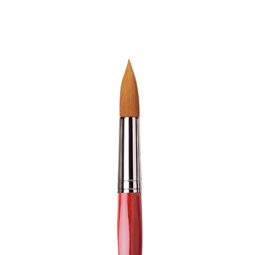Da Vinci Cosmotop Spin Sentetik Yuvarlak Sulu Boya Fırçası Seri 5580 No:22 - 3