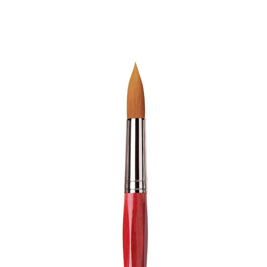 Da Vinci Cosmotop Spin Sentetik Yuvarlak Sulu Boya Fırçası Seri 5580 No:24 - 3