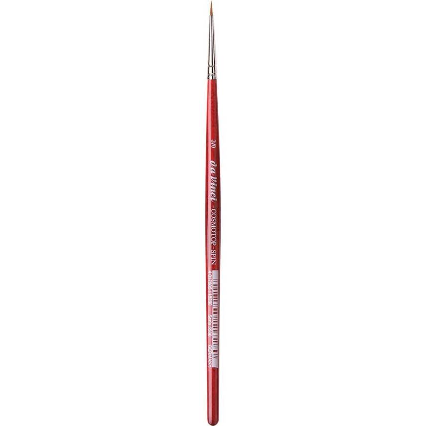 Da Vinci Cosmotop Spin Sentetik Yuvarlak Sulu Boya Fırçası Seri 5580 No:3/0 - 2