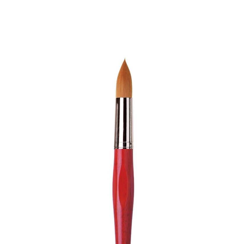 Da Vinci Cosmotop Spin Sentetik Yuvarlak Sulu Boya Fırçası Seri 5580 No:40 - 3