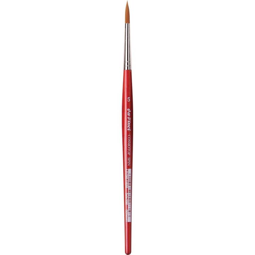 Da Vinci Cosmotop Spin Sentetik Yuvarlak Sulu Boya Fırçası Seri 5580 No:5 - 2