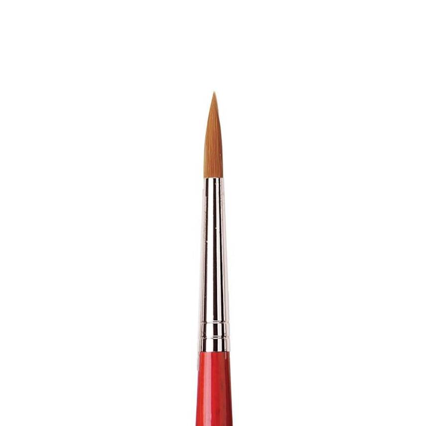 Da Vinci Cosmotop Spin Sentetik Yuvarlak Sulu Boya Fırçası Seri 5580 No:6 - 3