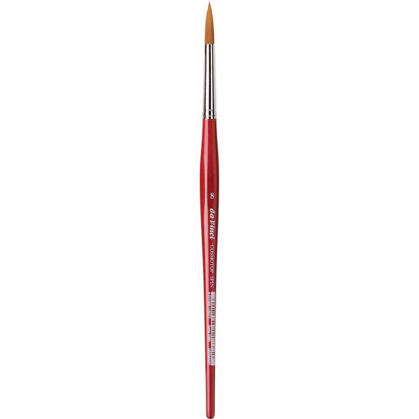 Da Vinci Cosmotop Spin Sentetik Yuvarlak Sulu Boya Fırçası Seri 5580 No:8 - 2