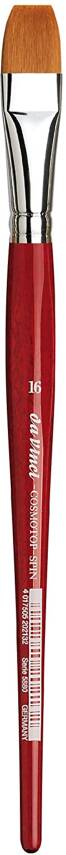 Da Vinci Cosmotop Spin Synthetic Flat Watercolor Brush Series 5880 No:16 - 1