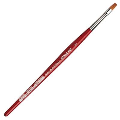 Da Vinci Cosmotop Spin Synthetic Flat Watercolor Brush Series 5880 No:4 - 1