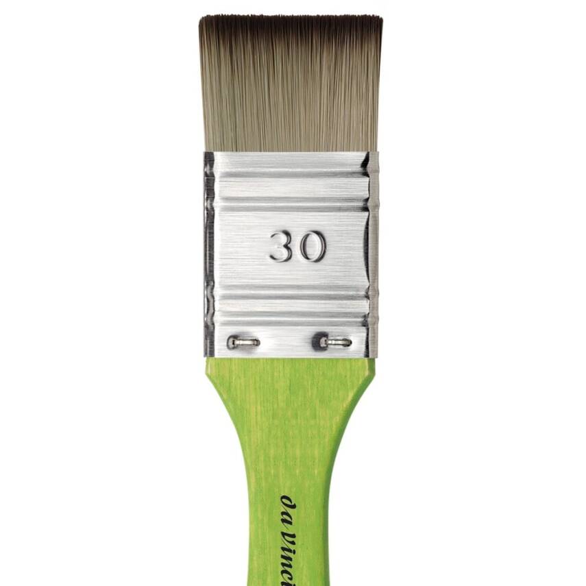 Da Vinci Fit For Hobby Sentetik Düz Uçlu Geniş Yüzey Fırçası Seri 5073 No:30 - 2