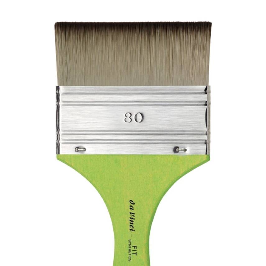 Da Vinci Fit For Hobby Sentetik Düz Uçlu Geniş Yüzey Fırçası Seri 5073 No:80 - 2