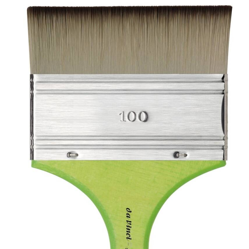 Da Vinci Fit For Hobby Synthetic Flat-Ended Wide Surface Brush Series 5073 No:100 - 2