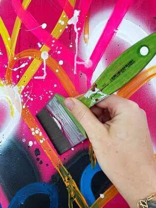 Da Vinci Fit For Hobby Synthetic Flat-Ended Wide Surface Brush Series 5073 No:20 - 8